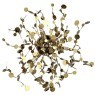 Бра Crystal Lux GARDEN AP-PL3 D400 GOLD