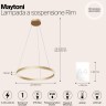 Подвесной светильник Maytoni MOD058PL-L32BS4K