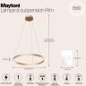 Подвесной светильник Maytoni MOD058PL-L32BS4K