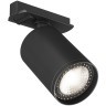 Однофазный двужильный трековый светильник Denkirs DK6201-BK SOLID Tube под сменную лампу GU5.3