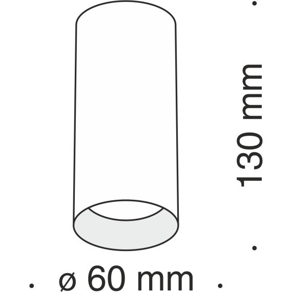 Потолочный светильник Technical C010CL-01G