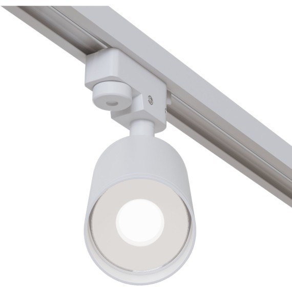 Однофазный двужильный трековый светильник Maytoni Unity TR004-1-GU10-W Focus под сменную лампу GU10