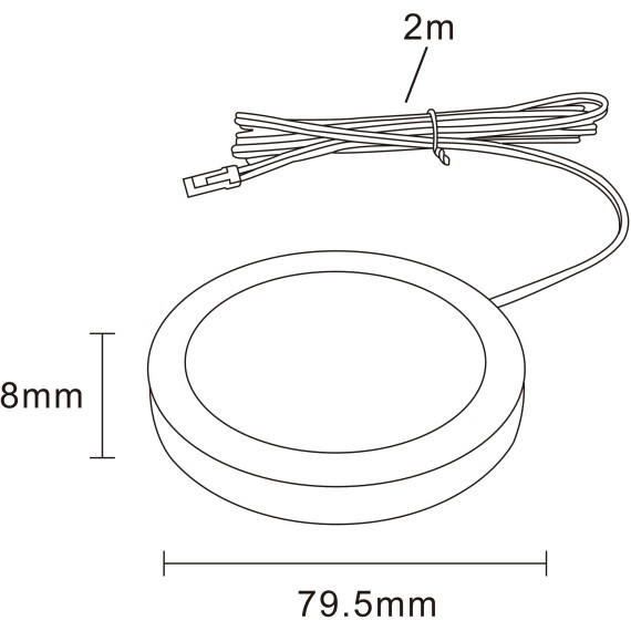 Светильник накладной мебельный 12V Mobiled Lightstar 036540
