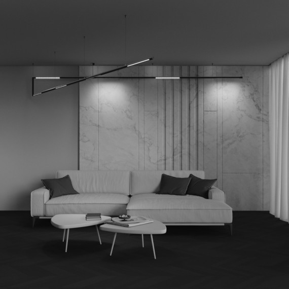 Светильник Points для системы освещения Maytoni Shelf 1000лм RA90 3000К 12Вт 24° C149CL-L500-12W3K-B