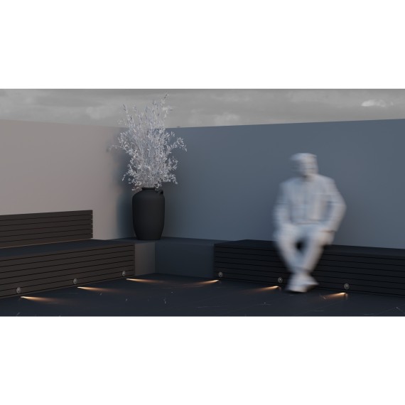 Подсветка для лестниц Outdoor O014SL-L3B3K