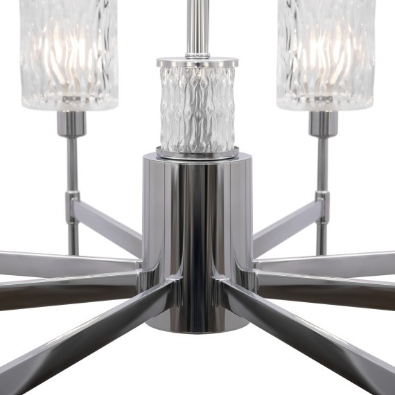 Люстра подвесная Freya FR5133PL-08CH Elsa под лампы 8xE14 60W