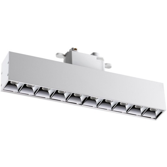 Трехжильный однофазный трековый светодиодный светильник Novotech ITER 358858 1360лм 16Вт