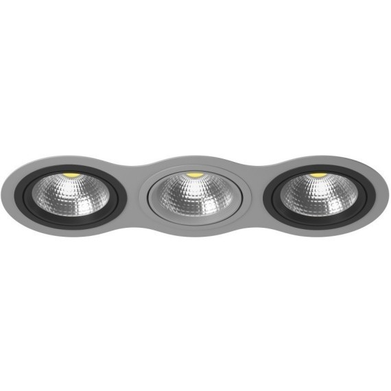 Встраиваемый светильник Lightstar i939070907 Intero 111 под лампы 3xGU10 150W