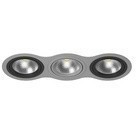 Встраиваемый светильник Lightstar i939070907 Intero 111 под лампы 3xGU10 150W