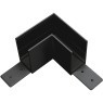 Соединитель угловой черный для накладных шинопровода TETA PRO 220V Lightstar 505127-ALU (обн. артикул)