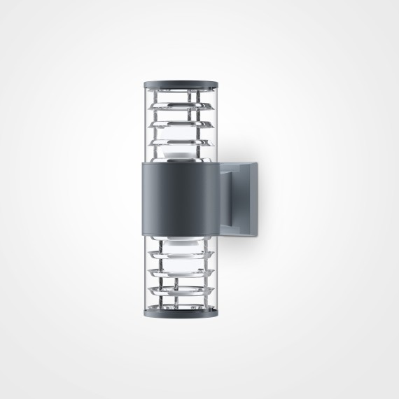 Уличный настенный светильник Maytoni O576WL-02GR Bronx IP54 под лампы 2xE27 60W