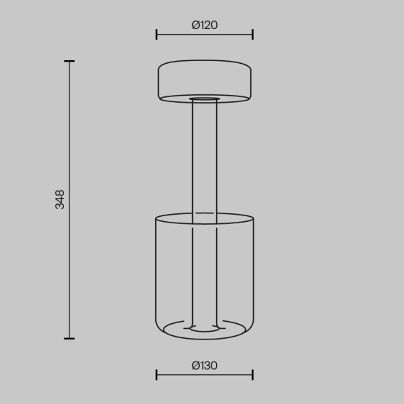 Аккумуляторный светильник Maytoni MOD229TL-L3B3K1