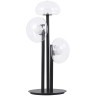 Настольная лампа Crystal Lux BOSQUE LG3 BLACK/TRANSPARENT