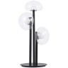 Настольная лампа Crystal Lux BOSQUE LG3 BLACK/TRANSPARENT