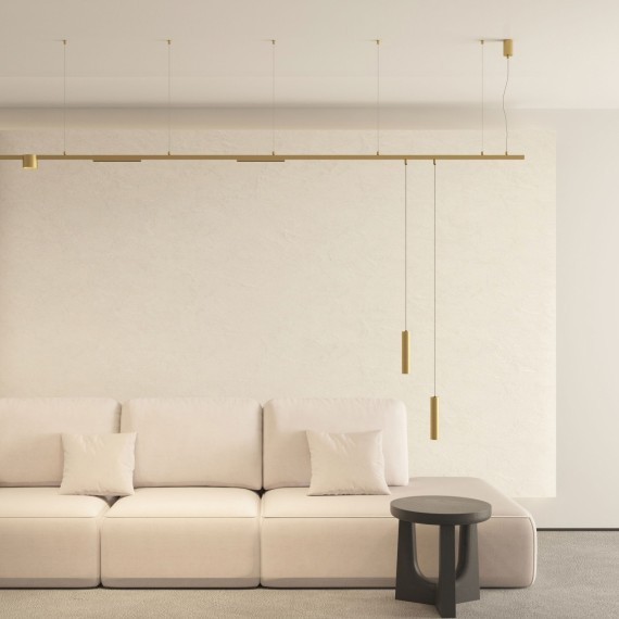 DK5743-SB Трековый магнитный светодиодный светильник Denkirs Shine 48V CRI90+ 3000К 630Лм 36° 8Вт