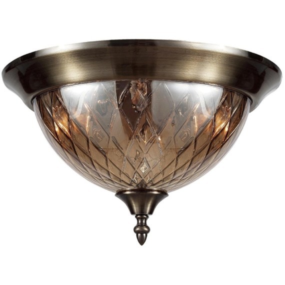 Светильник потолочный Crystal Lux NUOVO PL3 BRONZE