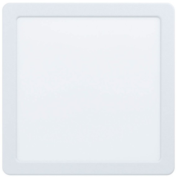 99181 Светодиодный встраиваемый светильник FUEVA 5, 17W (LED), 216х216, ET26, 2100lm, 4000K, сталь, белый