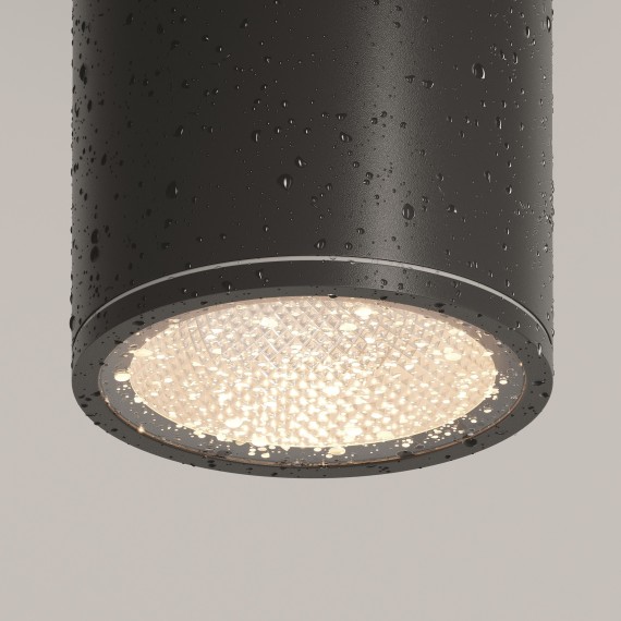 Уличный потолочный светильник Maytoni O306CL-L7GF Bar IP65 светодиодный LED 7W