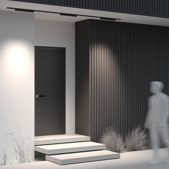 Уличный трековый светильник Maytoni Points Exility IP 4000К 24Вт 36° O-TR02-2-S-24WB4K