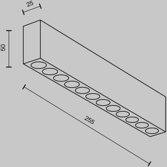 Потолочный светильник Maytoni Points 3000K-6000K 20Вт 36° IP 20 Ra90 1700Lm C066CL-20W3-6K-W