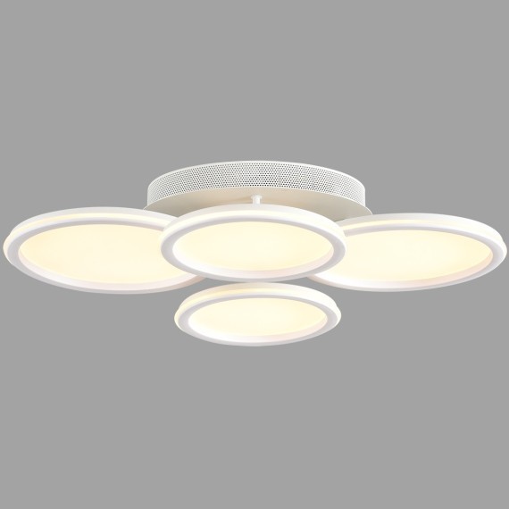 Умная люстра потолочная с ПДУ и голосовым управлением LED 95W 3000-6500К 220V ALIS SMART 8380/95CL