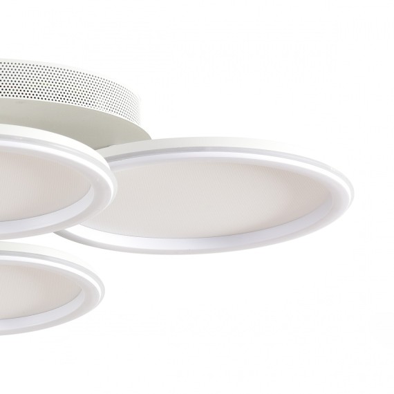 Умная люстра потолочная с ПДУ и голосовым управлением LED 95W 3000-6500К 220V ALIS SMART 8380/95CL