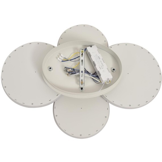 Умная люстра потолочная с ПДУ и голосовым управлением LED 95W 3000-6500К 220V ALIS SMART 8380/95CL