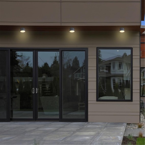 Уличный потолочный светильник Novotech 358084 KAIMAS IP54 светодиодный LED 12W