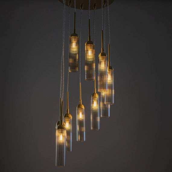 Подвесной светильник Freya FR5379PL-10G