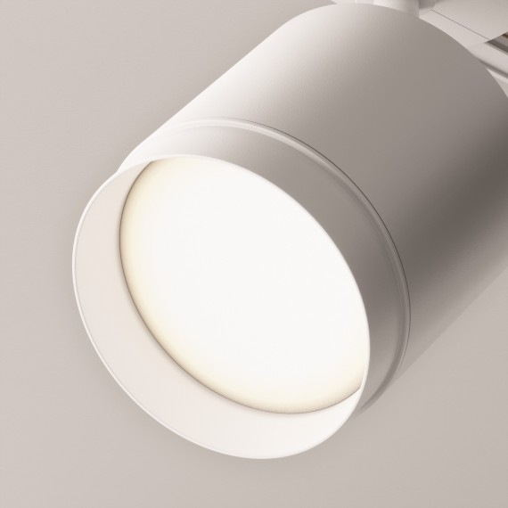 Однофазный двужильный трековый светильник Maytoni Unity TR088-1-GX53-W POLAR под сменную лампу GX53