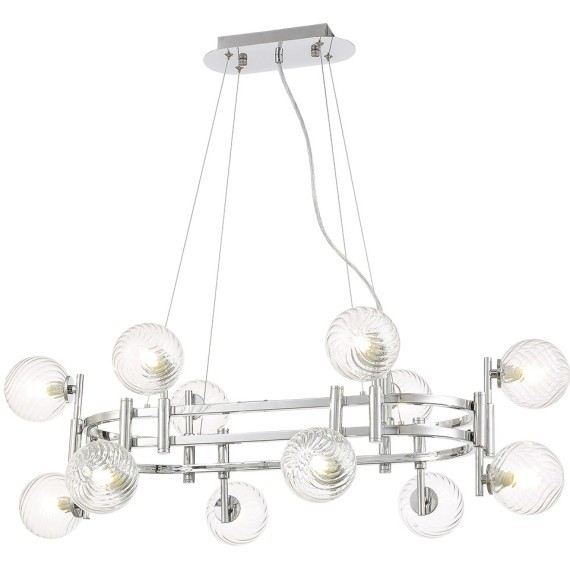 Люстра Crystal Lux LUXURY SP12L CHROME