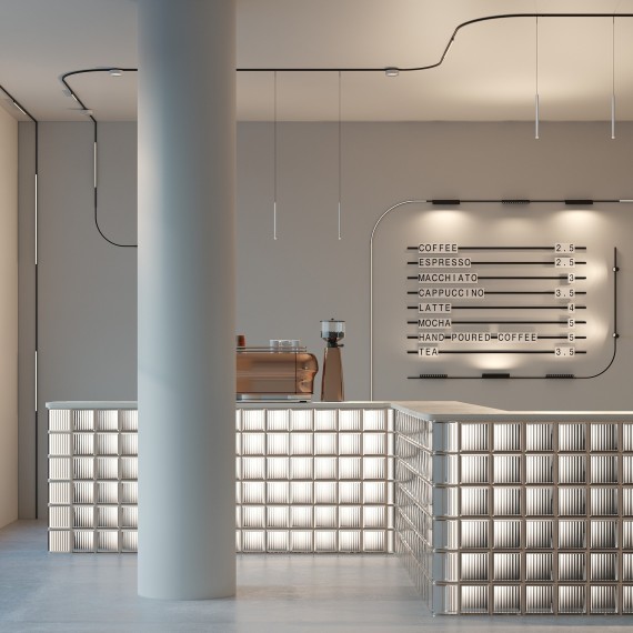 TR192-1-8W3K-B Ультратонкий трековый диммируемый по TRIAC 0/1-10V магнитный светодиодный светильник Maytoni Levity CRI90+ 3000К 250Лм 100° 8Вт