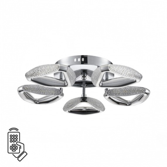 Люстра потолочная с ПДУ LED 65W 3000-6000K Lumion RUANA 8239/5CL