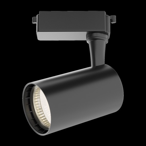 Однофазный двужильный светодиодный трековый светильник Maytoni Unity TR003-1-6W3K-M-B Vuoro 3000К 430Лм CRI90+ 36° 6Вт