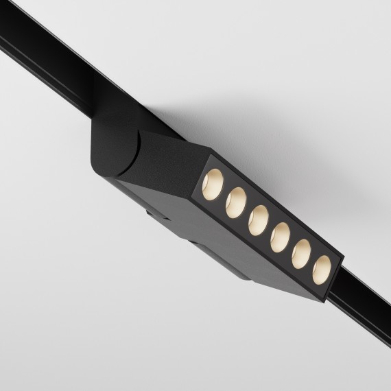 TR033-2-6W3K-B Трековый магнитный светодиодный светильник Maytoni Exility CRI90+ 3000К 420Лм 36° 6Вт