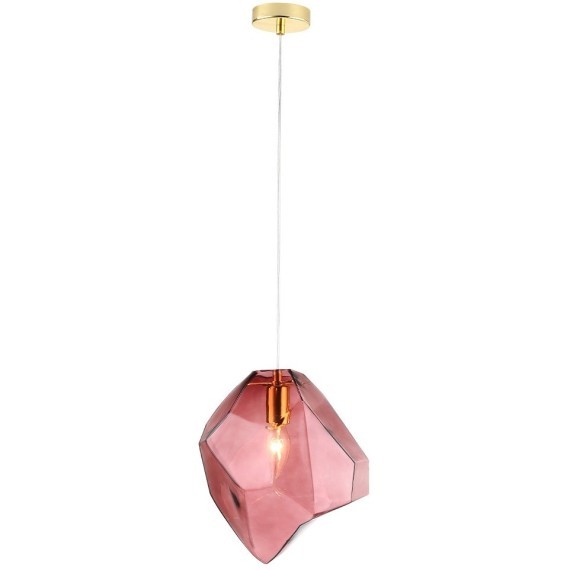 Светильник подвесной Crystal Lux NUESTRO SP1 GOLD/PINK