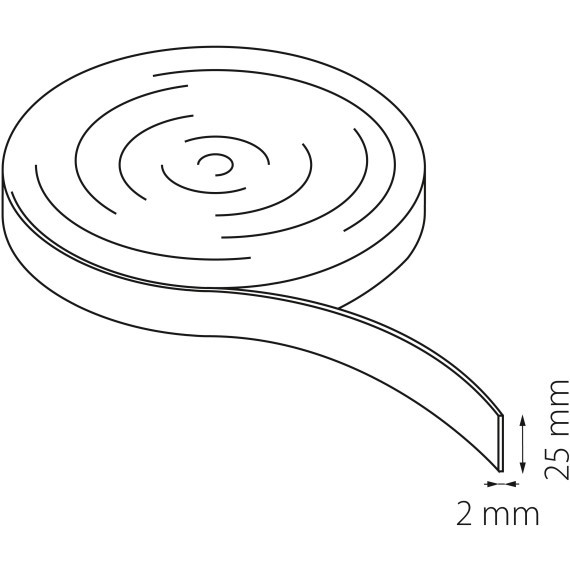 Трек тканевый терракотовый 20м NOVE Lightstar 508022