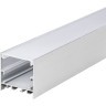 Накладной алюминиевый профиль для светодиодной ленты с матовым белым рассеивателем 3.5x3.5x200см Profiled Lightstar 419261