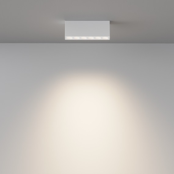 Потолочный светильник Maytoni Points 3000K,4000K,6000K IP20 Ra90 930Lm C066CL-12W3-6K-W