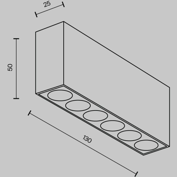 Потолочный светильник Maytoni Points 3000K,4000K,6000K IP20 Ra90 930Lm C066CL-12W3-6K-W