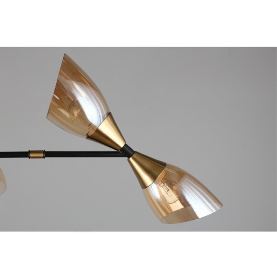 Люстра на штанге Omnilux OML-66807-08 Onno под лампы 8xE14 40W