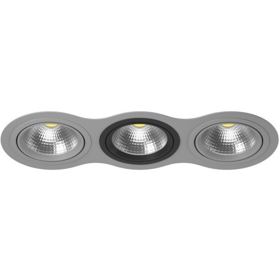 Встраиваемый светильник Lightstar i939090709 Intero 111 под лампы 3xGU10 150W