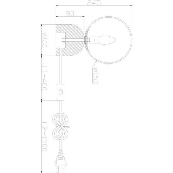 Настольный светильник Freya FR5288TL-01B1