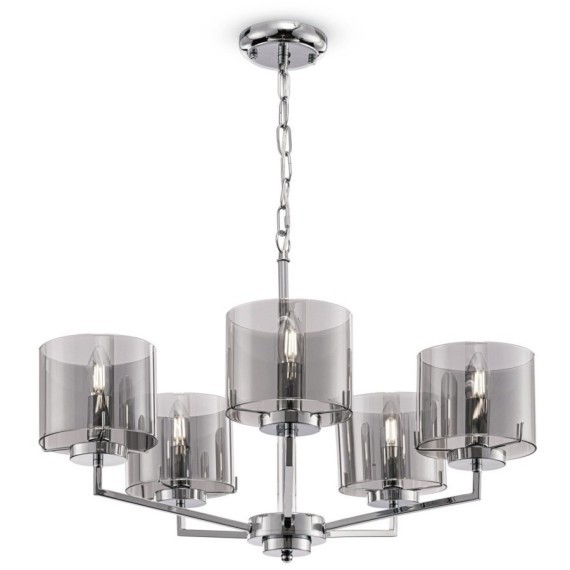 Люстра подвесная Freya FR5096PL-05CH Karen под лампы 5xE14 40W