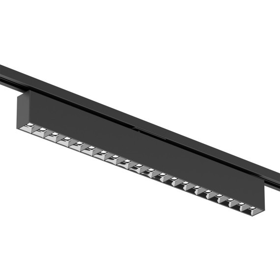 Однофазный двужильный светодиодный трековый светильник Denkirs DK6644-BK Edder 4000К 3120Лм CRI90+ 24° 40Вт