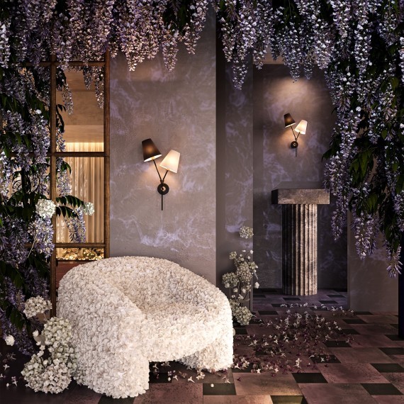 Настенный светильник (бра) Freya FR5370WL-02B