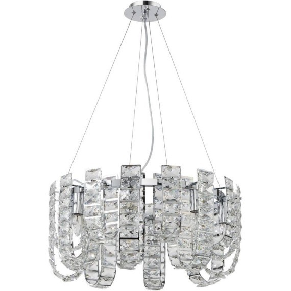 Люстра подвесная хрустальная 2172/09/08P Stilfort, серия Umiko