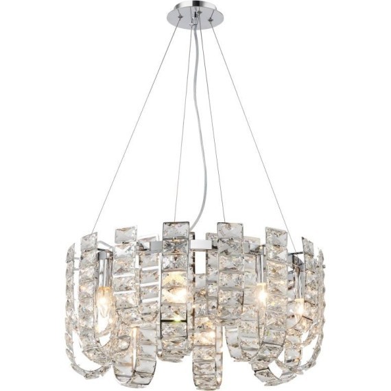 Люстра подвесная хрустальная 2172/09/08P Stilfort, серия Umiko