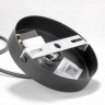 Подвесной светильник с 1 плафоном Lussole LSP-8273 BOSSIER IP21 под лампу 1xE27 40W