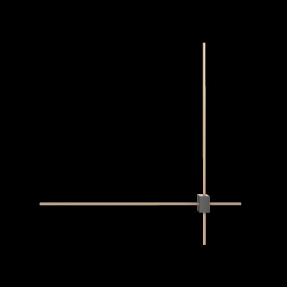 Бра Maytoni C070WL-L12GB3K Pars светодиодная 2xLED 12W